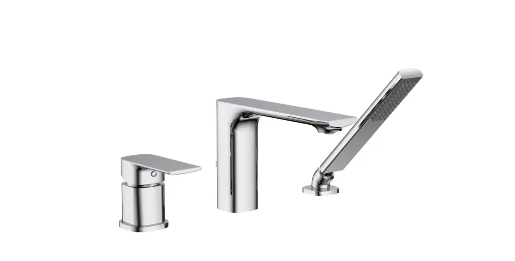 Three Holes Deck-Mount Bathtub Filler - F33127CP