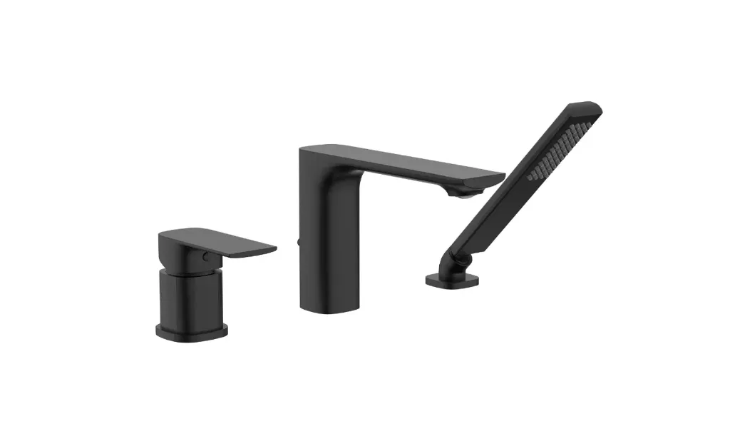 Three Holes Deck-Mount Bathtub Filler - F33127MB