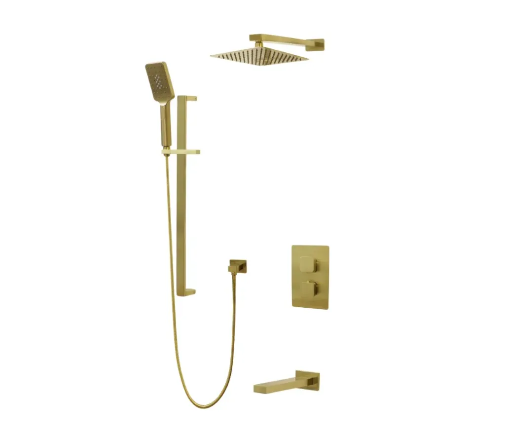 F57123BG-W10ATS-Three Way Thermostatic Shower