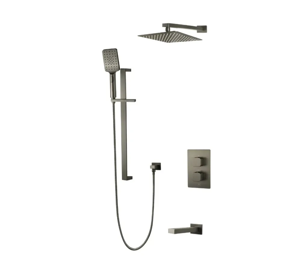 F57123GG-W10ATS-Three Way Thermostatic Shower