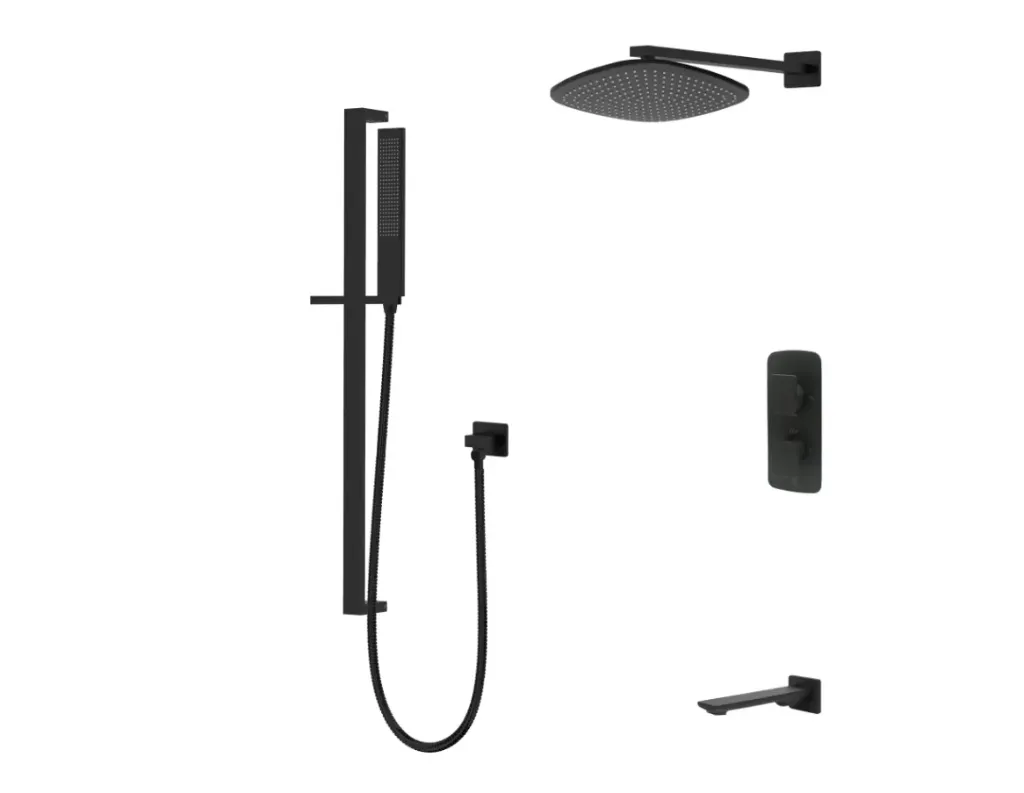 F57127MB-W12ATS-Three Way Thermostatic Shower