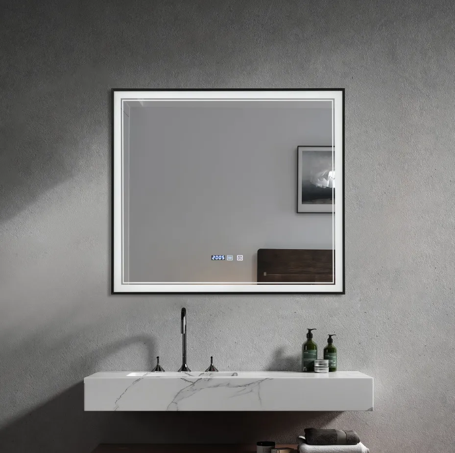 Framed Front Light LED Mirror-LMF210A-3532