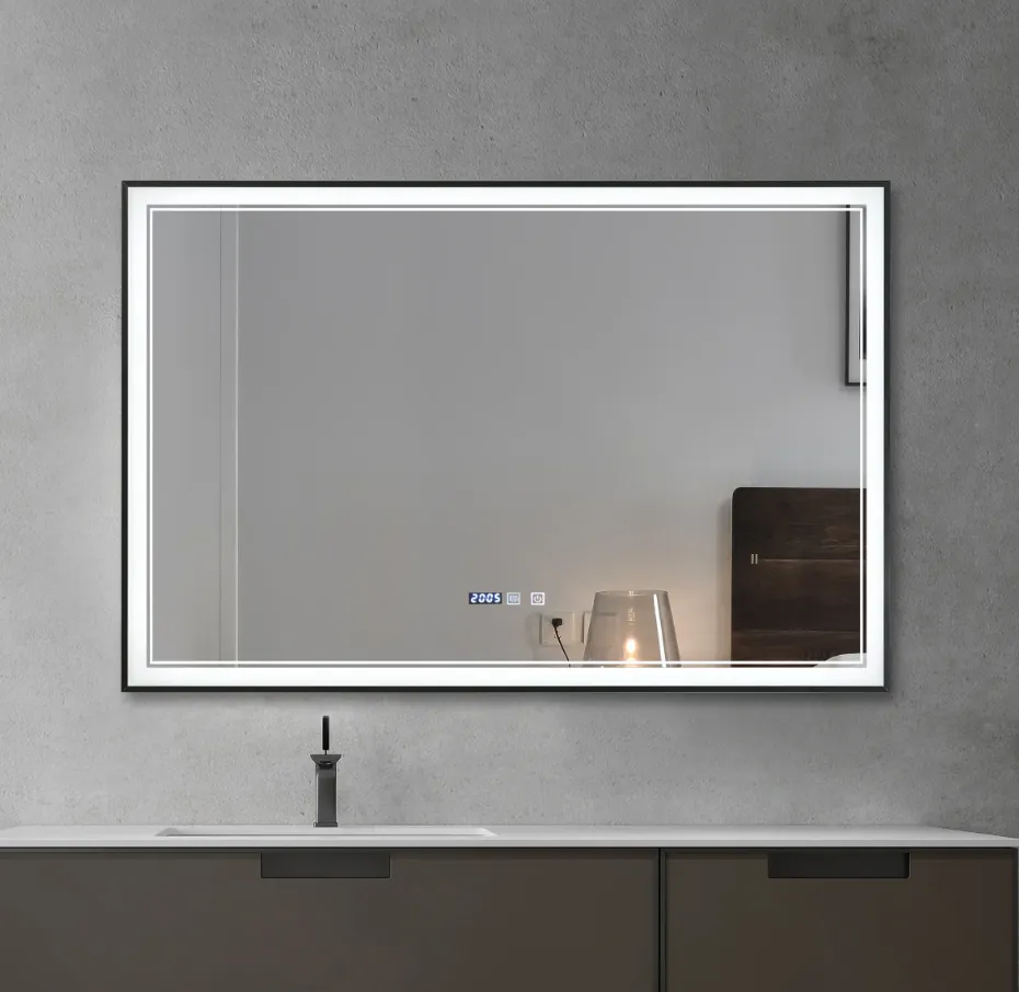 Framed Front Light LED Mirror-LMF210A-4732