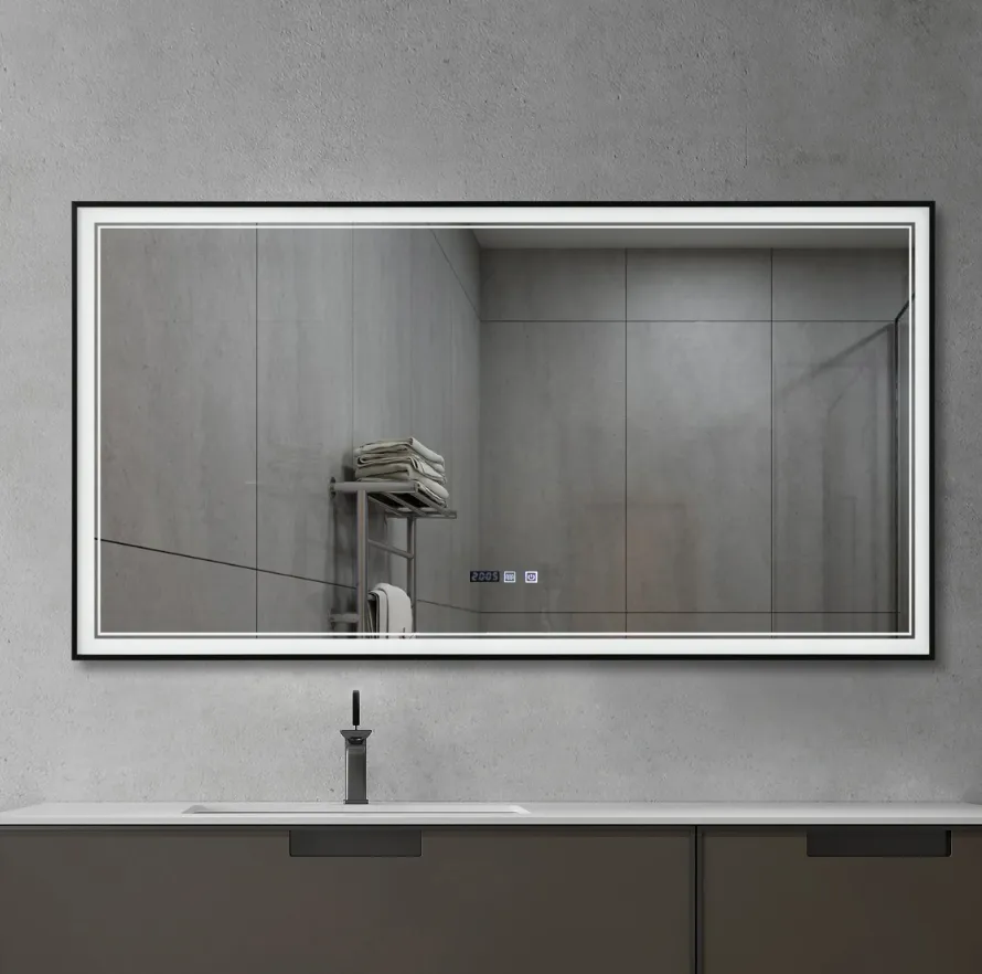 Framed Front Light LED Mirror- LMF210A-5932