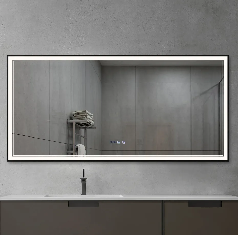 Framed Front Light LED Mirror-LMF210A-6932