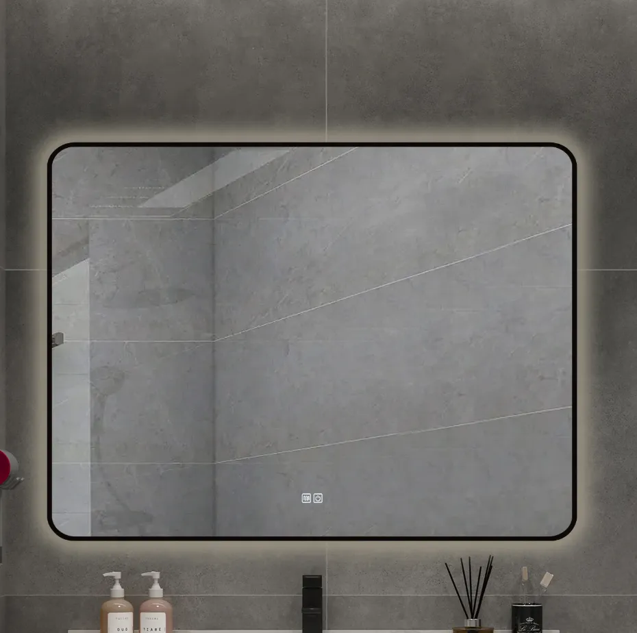 Back-lit Framed LED Vanity Mirror - LEDBMF218