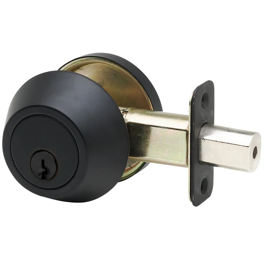 Deadbolt Single Cylinder Black