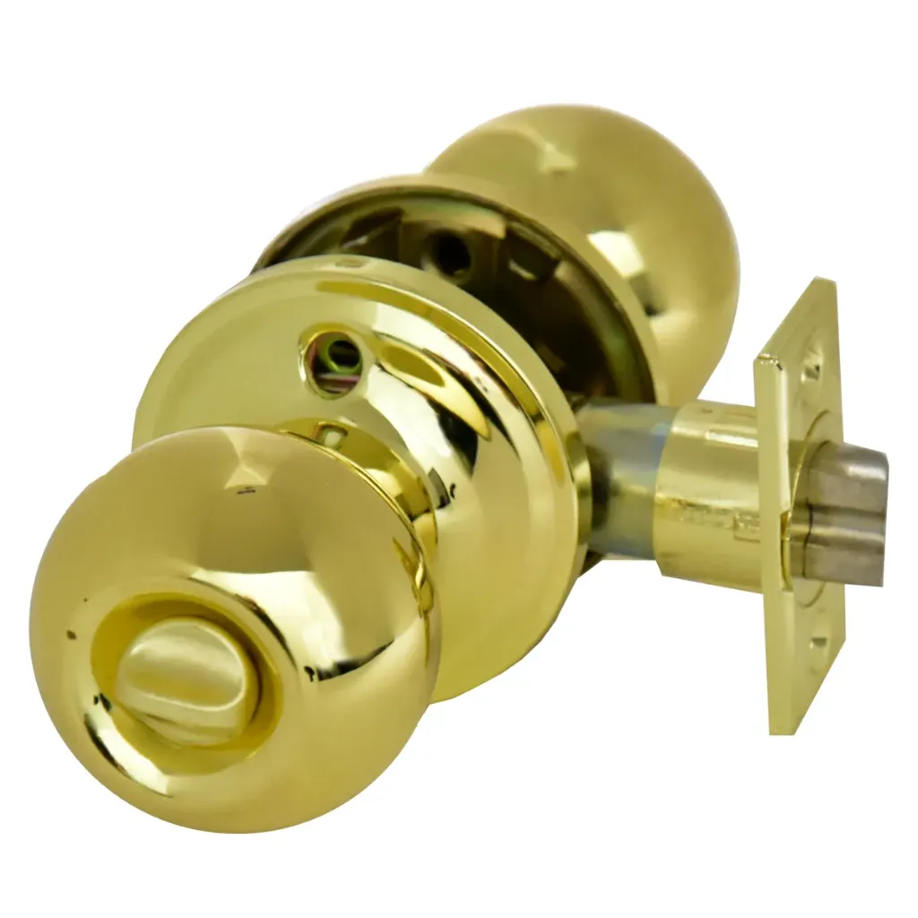 Door Lock Knob Privacy Golden