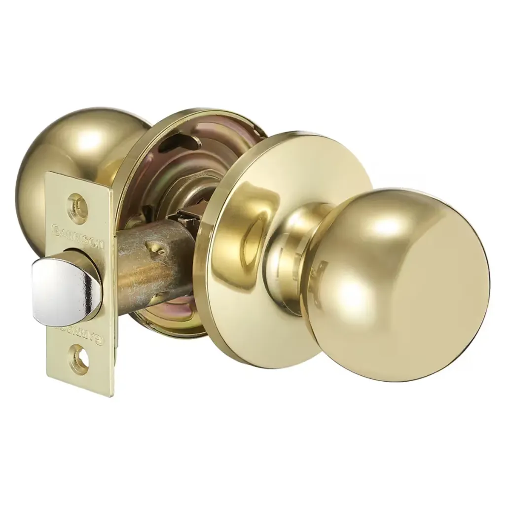 Door Lock Knob Passage Golden
