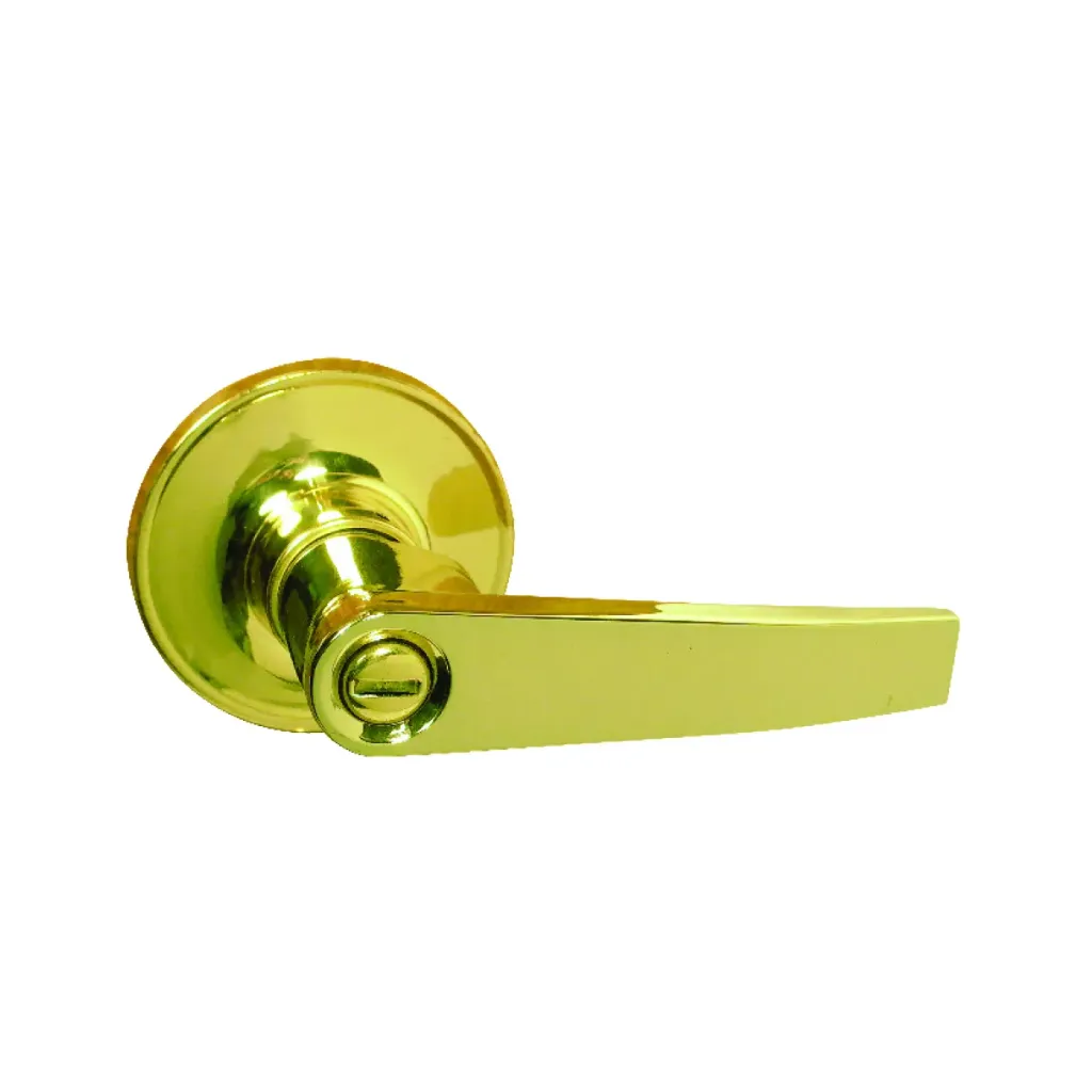 Door Lock Lever Privacy Golden