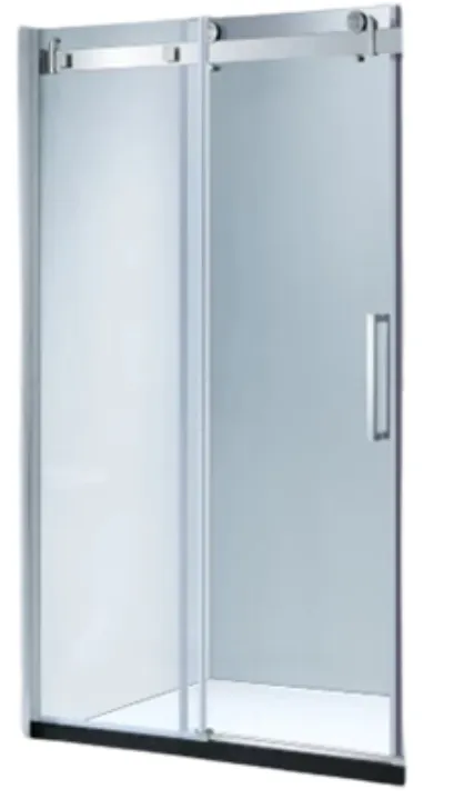 60x72 Frameless Shower Door Chrome