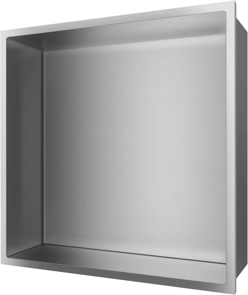 12x12 Shower Niche Chrome