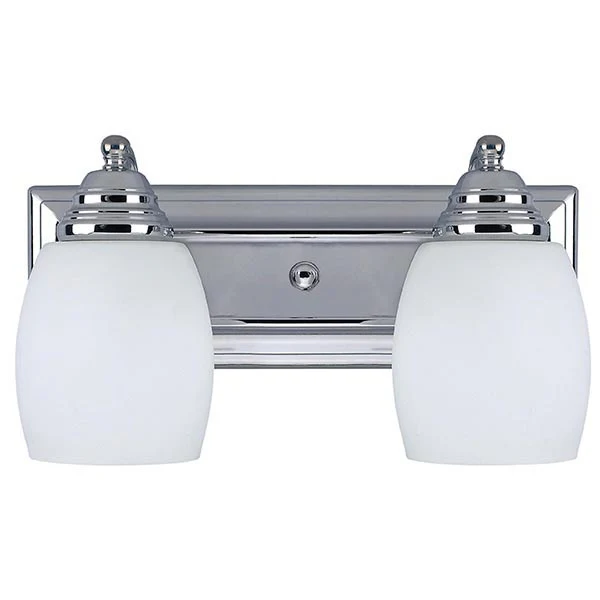 Griffin 2 Head vanity Light Chrome