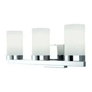 Milo 3 Head Vanity Light Chrome
