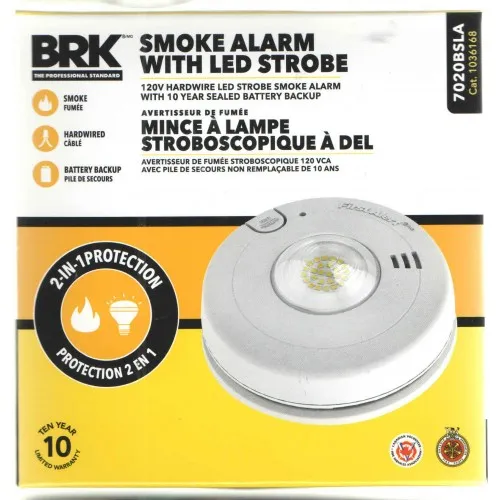 BRK 2 in 1 Smoke Alarm
