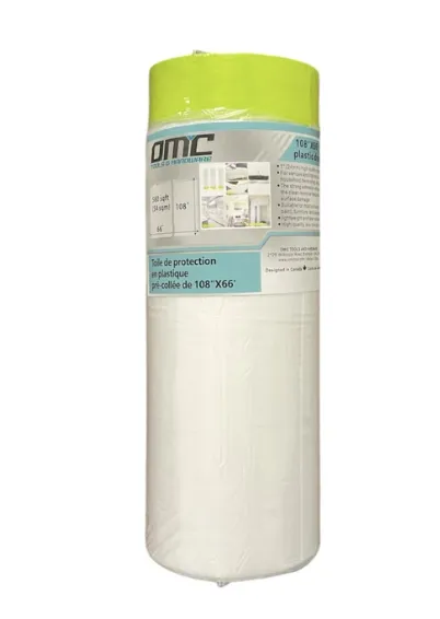 108''x66' Pre-taped Drop Cloth