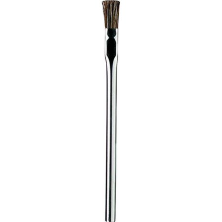 Acid Brush, 3 in L X 1/2 in W Brush, Tin Handle, 6 in OAL