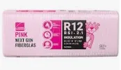 R-12 Insulation Pink