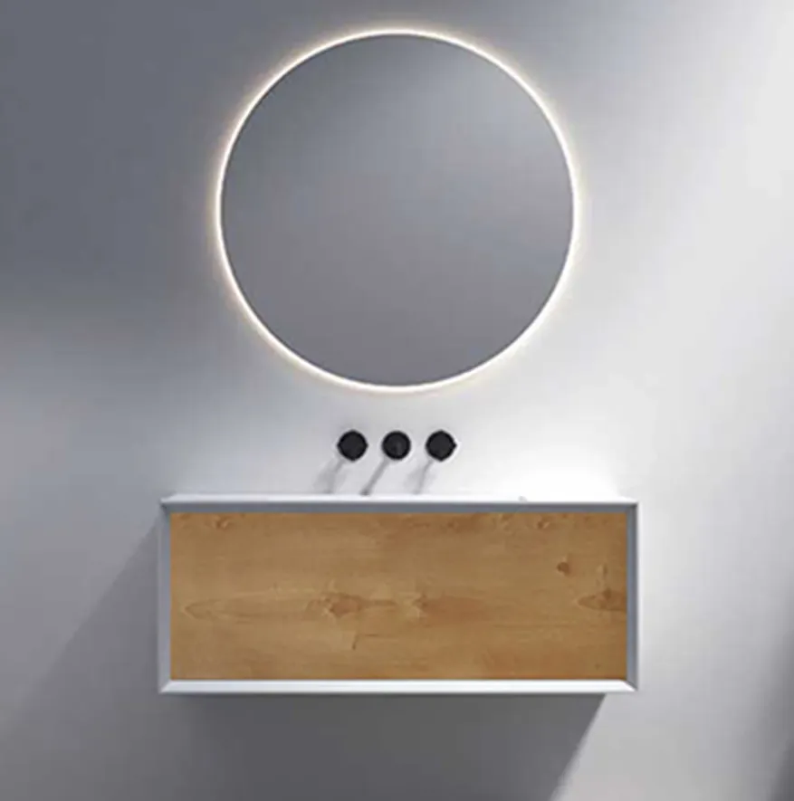 WV2501WD-1000&BASIN2501-1000 Wallmount Vanity