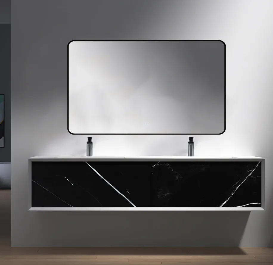 WV2502MB-1600&BASIN2502-1600 Wallmount Vanity