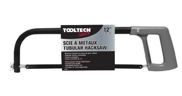 TOOLTECH TUBULAR HACKSAW 12''
