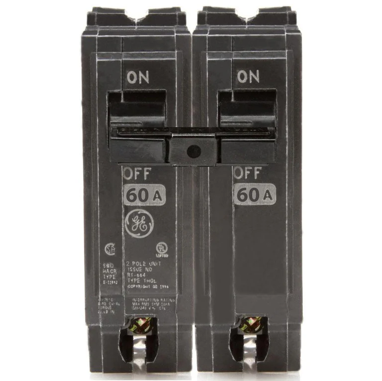 THQL2160-GE-60 Amp Breaker Plug-In 2Pole