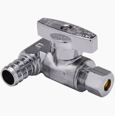 1/2" PEX x 1/2" PEX x 1/4" OD