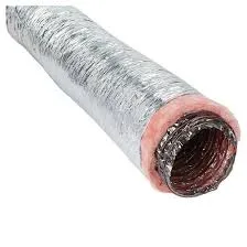 6"x25ft Insulated Flex Pipe