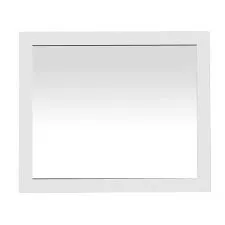 36" White Mirror