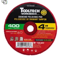 Diamond Polishing Pads 400grit 10pc