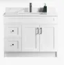 42'' WHITE LH MDF