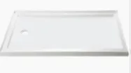 48x32 Shower Base Side Drain Universal