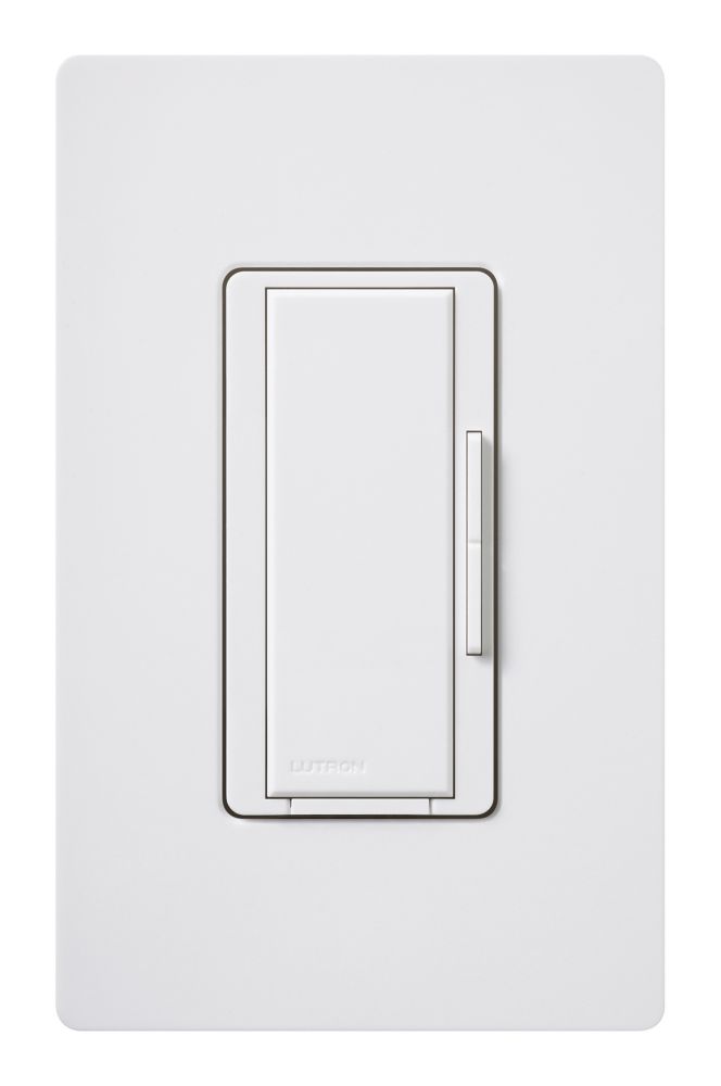 Lutron Maestro 600-Watt Companion Dimmer - White