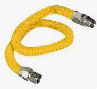 Stainless Steel Gas Connector 1/2''MIP x 1/2''FIP 48''