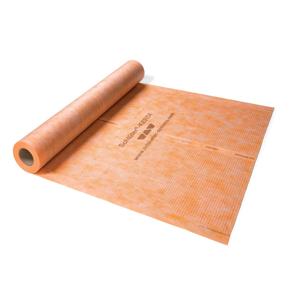 Kerdi 3 Ft. 3 in. X 23 Ft. Waterproofing Membrane