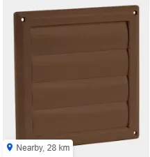 5'' Brown Vent Hood Cap Only