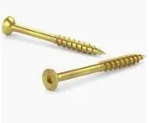 100PCS WOOD SCREWS #8X3''