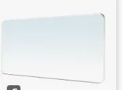 32x32 WHITE Aluminium Framed Mirror