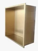 12x12  Shower Niche Gold