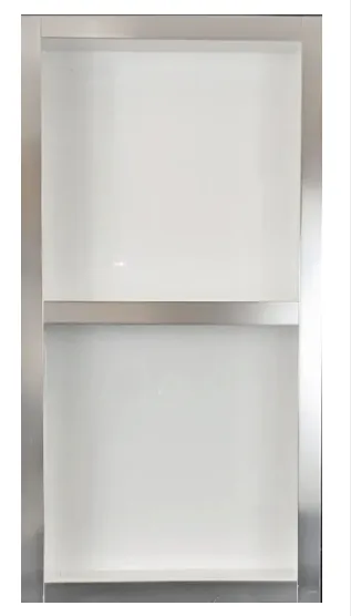 12x24x3 Gloss White Niche