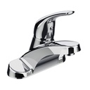 Streamway Chrome 1-Handle 4-in Centre-set Bathroom Sink Faucet with Drain and Deck Plate
