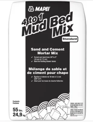 Mapei - 4 to 1 Mud Bed Mix Sand & Cement Mortar 24.9 kg