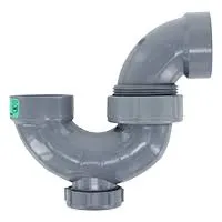 1-1/2" PVC SYS15 Union c/o P-Trap