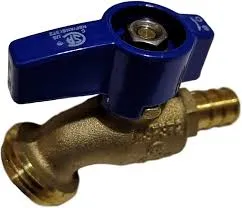 1/2" PEX to 3/4" MHT Blue Handle