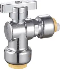1/2" Pushfit to 3/8" OD Angle Valve