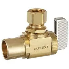 1/2" Copper to 1/2" Copper Straight Valve
