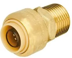 1/2" Pushfit x 1/2" MPT