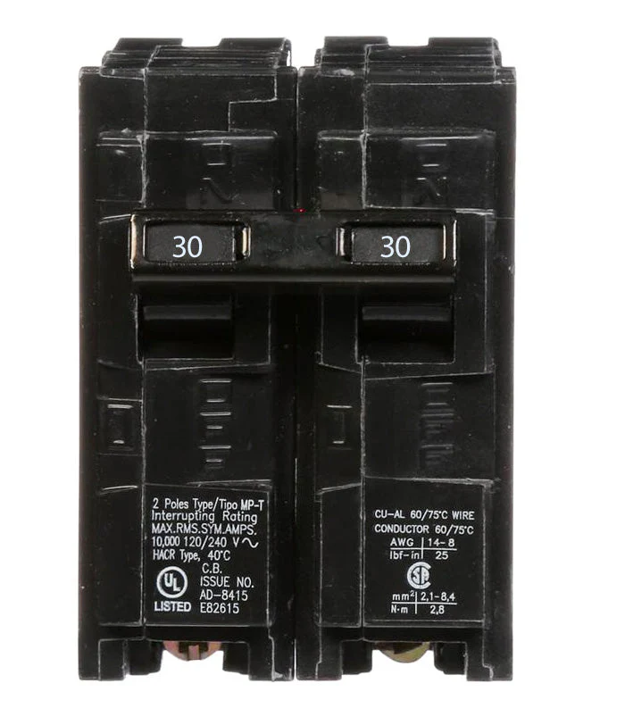 Q230-Siemens-30 Amp-2 Pole