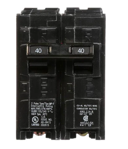 Q240-Siemens-40 Amp-2 Pole