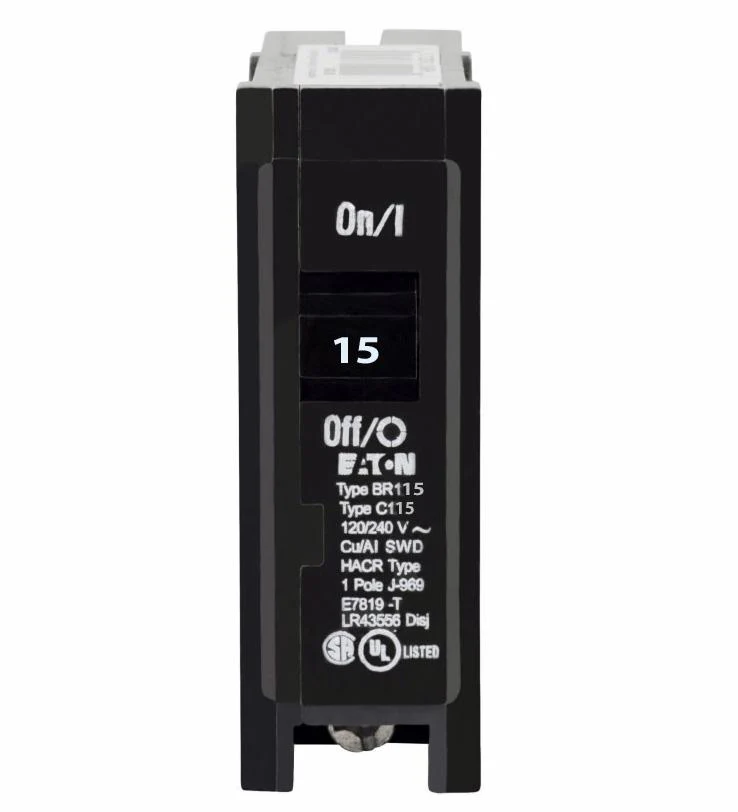 BR115-Eaton-15 Amp-1Pole